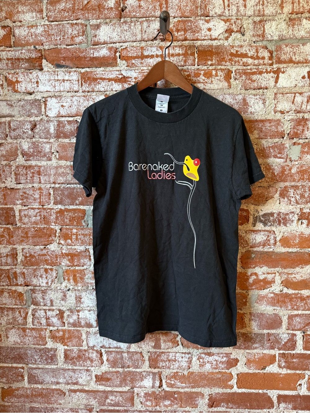 1998 Barenaked Ladies Promo Tee Shirt Medium Fruit Of The Loom Heavy Cotton